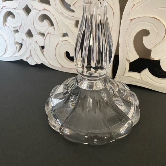 Royal Limited 24% Full Lead Crystal 10” Candlestick Holder From Czech Republic. - Picture 5 of 10